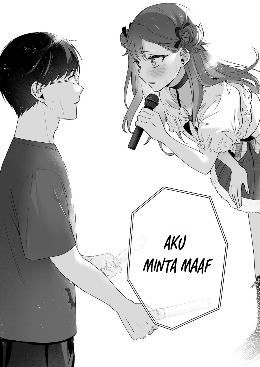 Damedol to Sekai ni Hitori Dake no Fan (Serialization) Chapter 50 Bahasa Indonesia