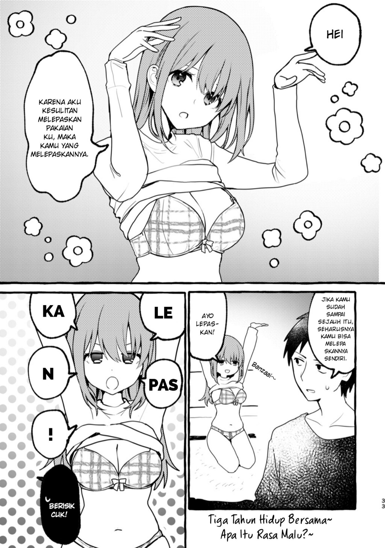 Damena Onee-san demo sukida yo ne? Chapter 04 Bahasa Indonesia
