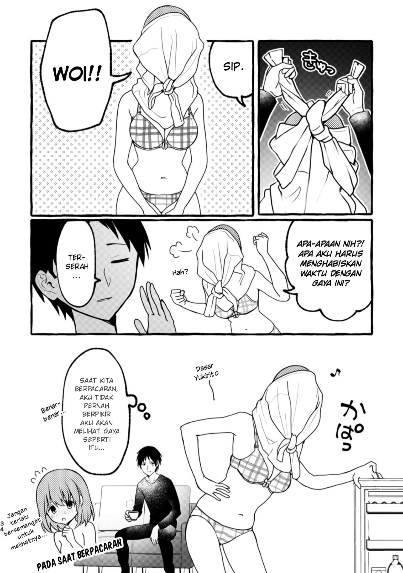 Damena Onee-san demo sukida yo ne? Chapter 04 Bahasa Indonesia