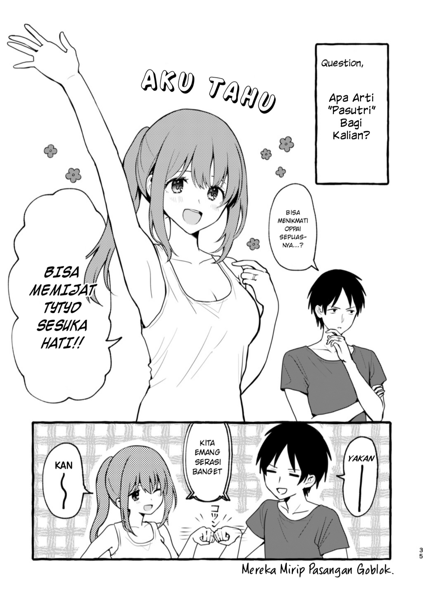 Damena Onee-san demo sukida yo ne? Chapter 04 Bahasa Indonesia