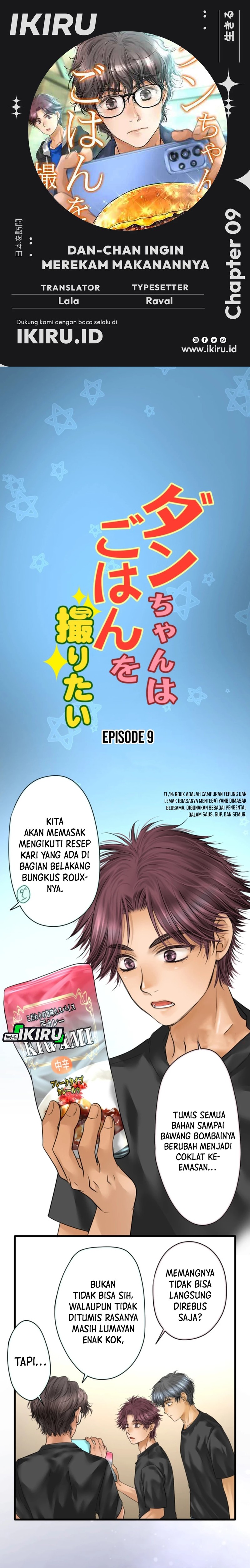 Dan-chan Wa Gohan o Toritai chapter 9