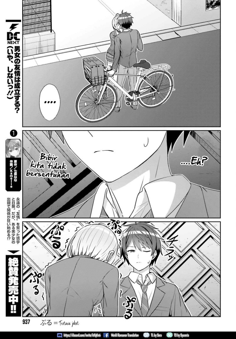 Danjou no Yuujou wa Seiritsu Suru? (Iya, Shinai!!) Chapter 10 Bahasa Indonesia