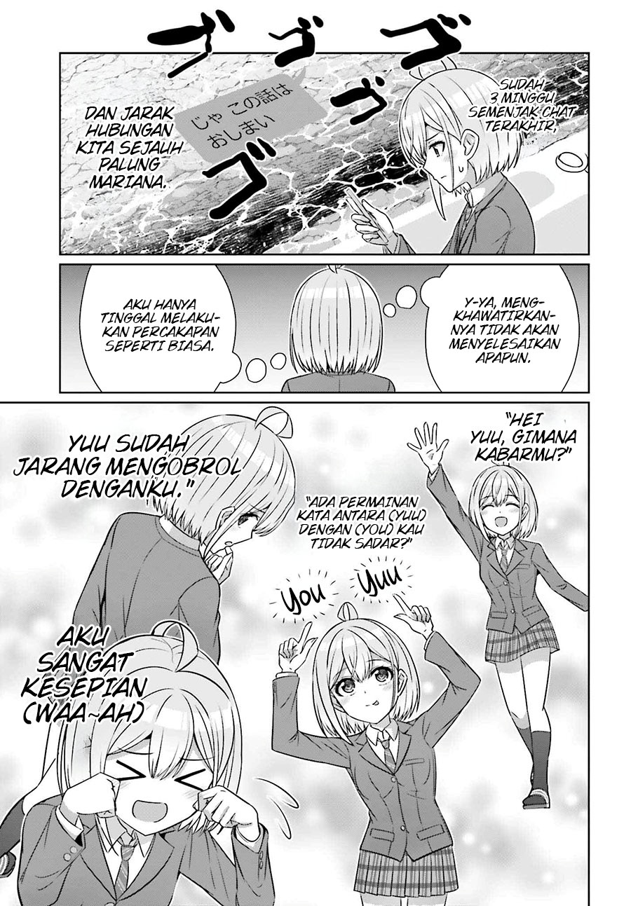 Danjou no Yuujou wa Seiritsu Suru? (Iya, Shinai!!) Chapter 29 Bahasa Indonesia