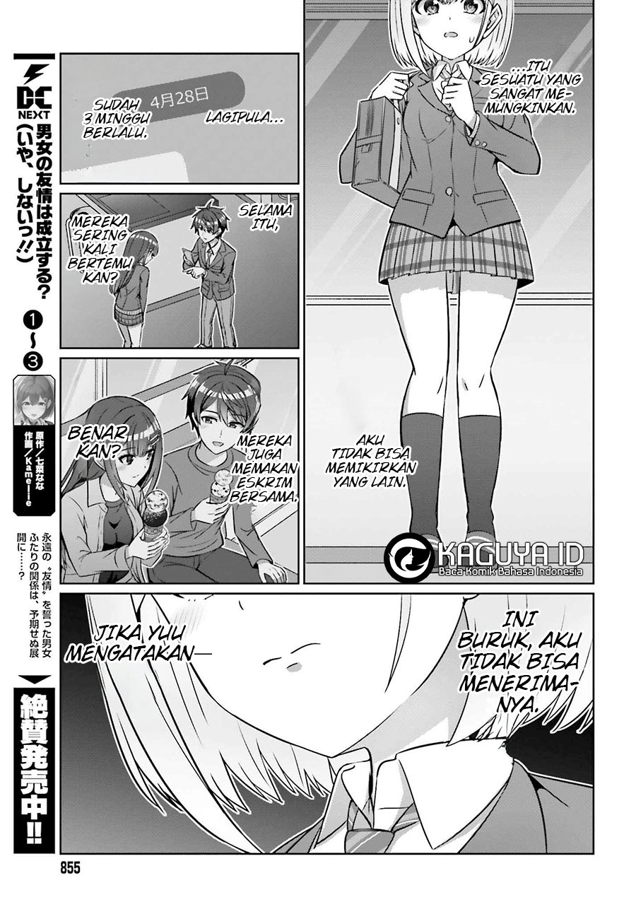 Danjou no Yuujou wa Seiritsu Suru? (Iya, Shinai!!) Chapter 29 Bahasa Indonesia