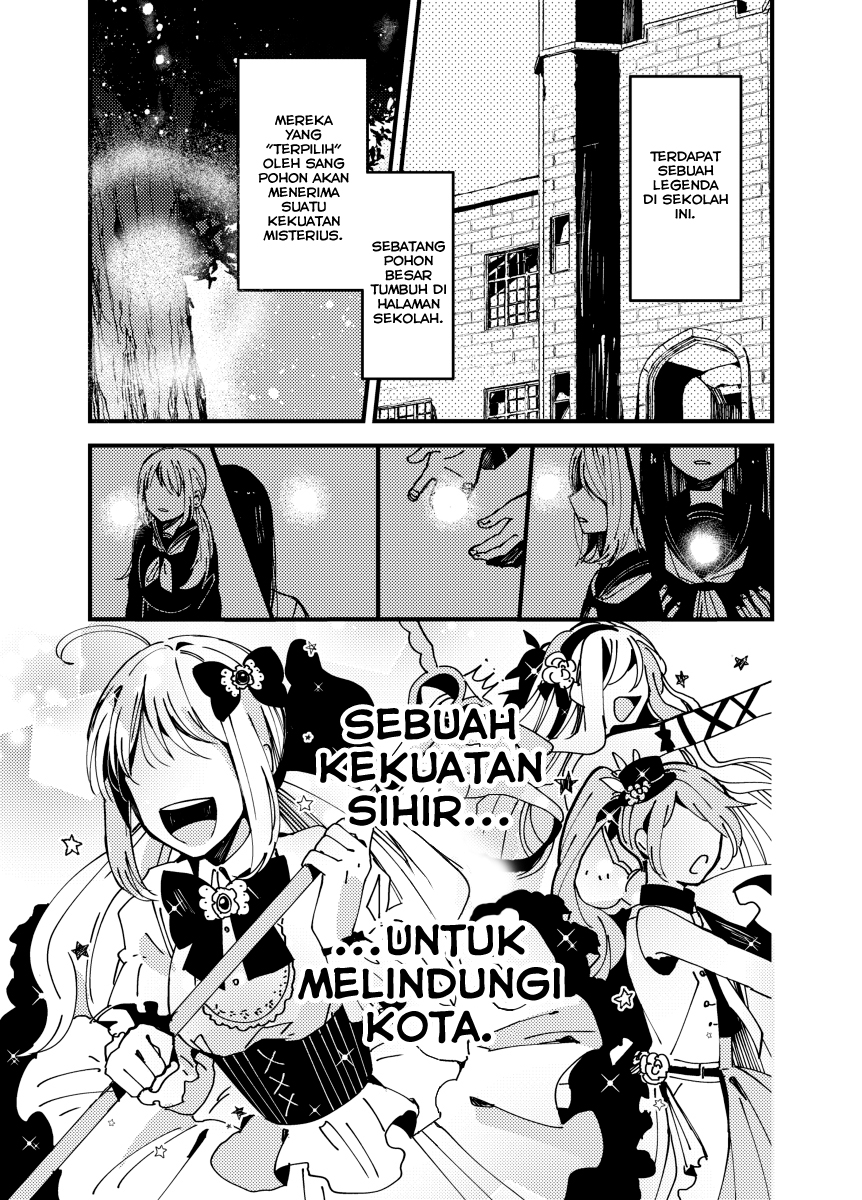 Danshi Koukousei ga Mahou Shoujo ni Naru Hanashi (The Story of High School Boys Who Became Magical Girls) chapter 0