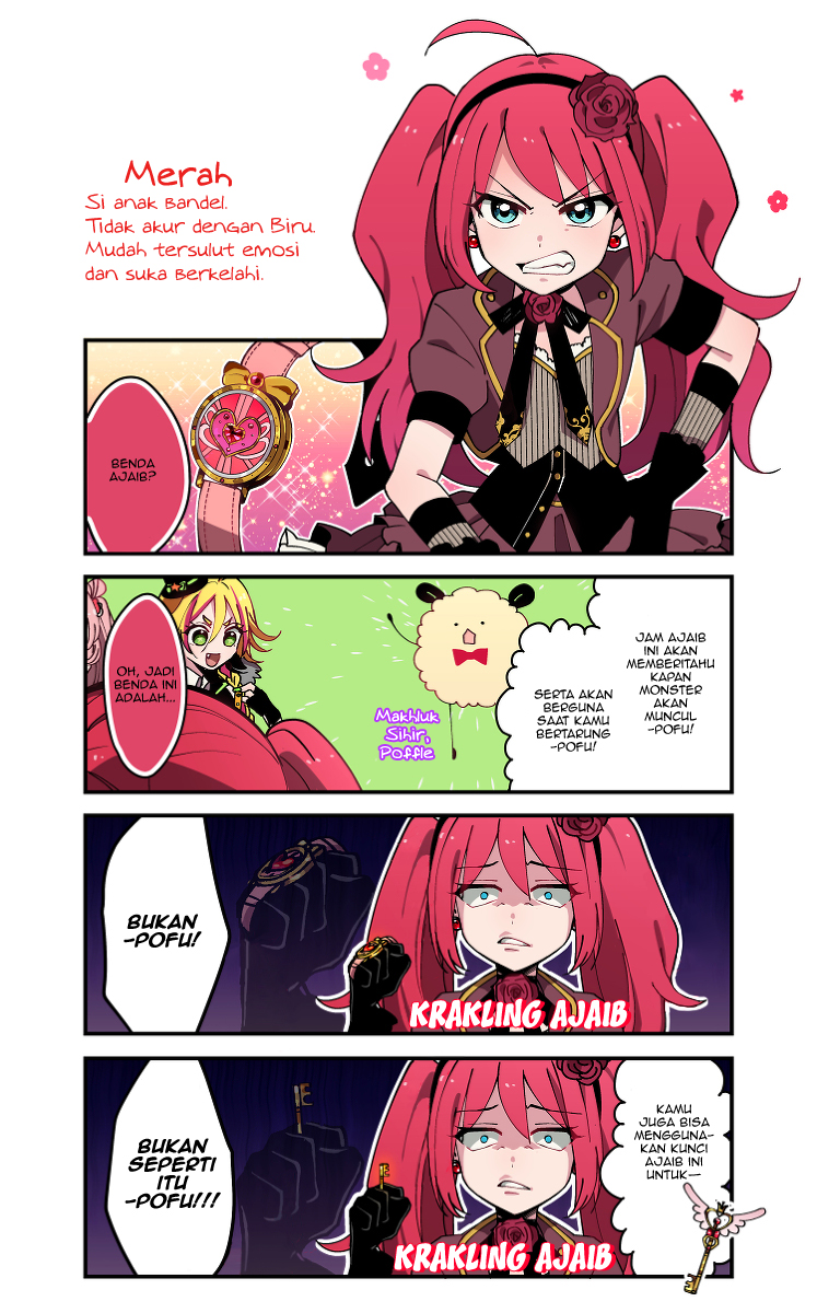 Danshi Koukousei ga Mahou Shoujo ni Naru Hanashi (The Story of High School Boys Who Became Magical Girls) chapter 0