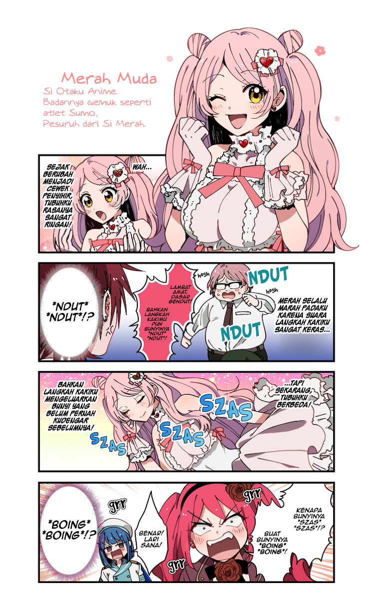 Danshi Koukousei ga Mahou Shoujo ni Naru Hanashi (The Story of High School Boys Who Became Magical Girls) chapter 0