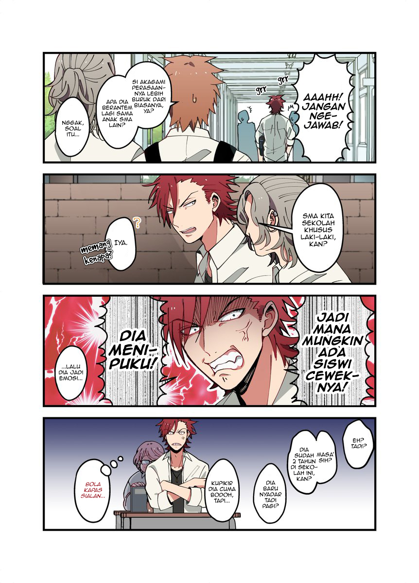 Danshi Koukousei ga Mahou Shoujo ni Naru Hanashi (The Story of High School Boys Who Became Magical Girls) chapter 9