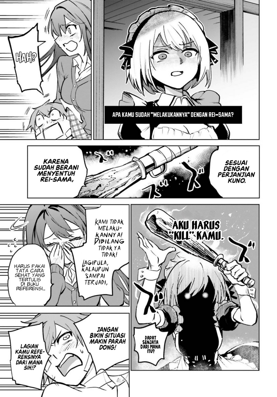 Danshi Kinsei Game Sekai de Ore ga Yarubeki Yuiitsu no Koto Chaper 11 Bahasa Indonesia