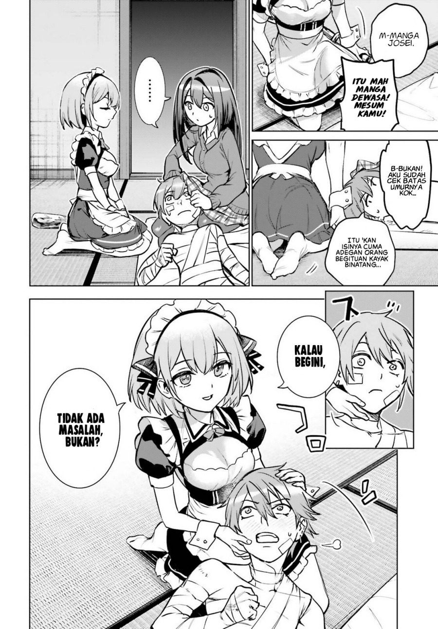 Danshi Kinsei Game Sekai de Ore ga Yarubeki Yuiitsu no Koto Chaper 11 Bahasa Indonesia