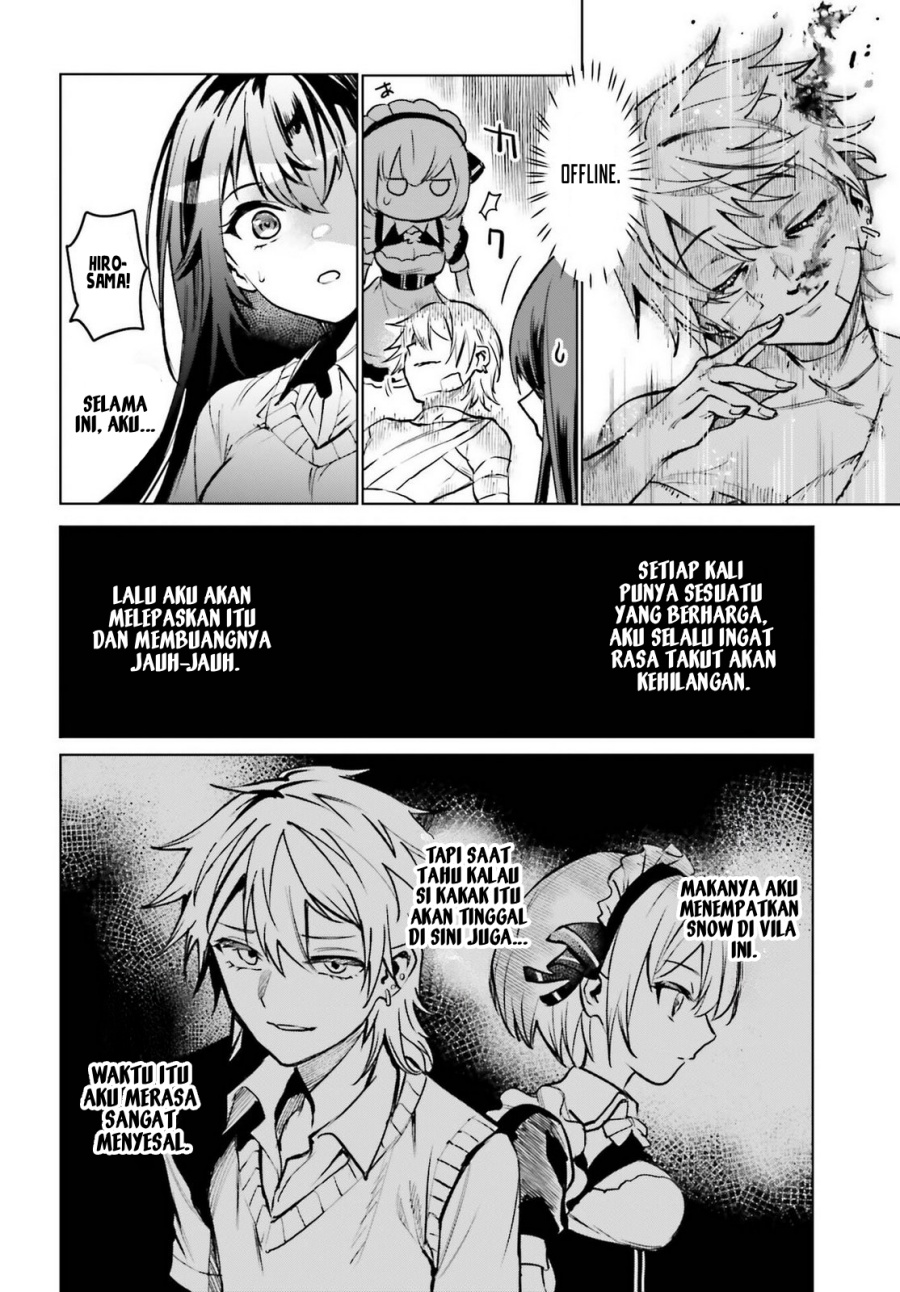 Danshi Kinsei Game Sekai de Ore ga Yarubeki Yuiitsu no Koto Chaper 11 Bahasa Indonesia