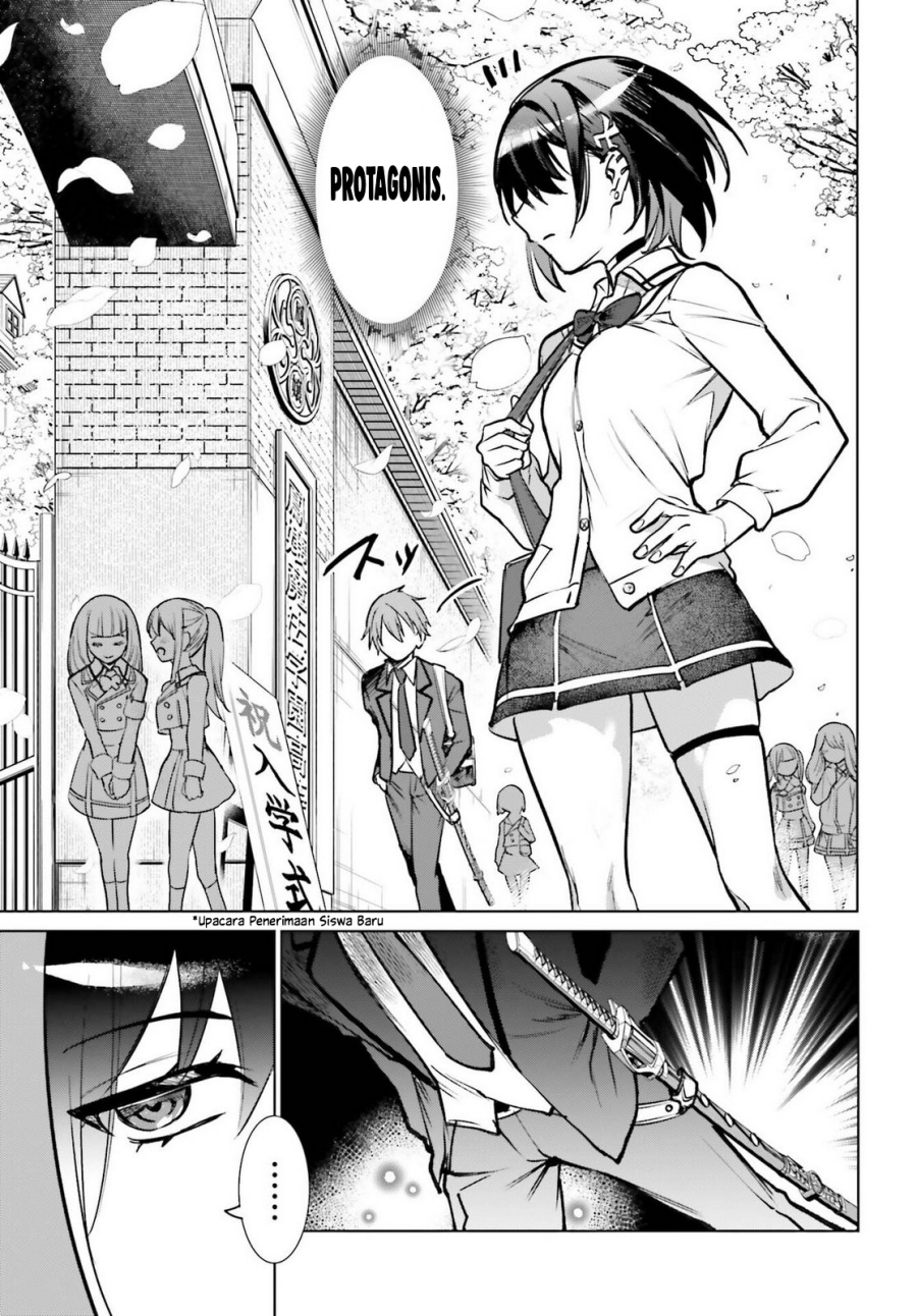 Danshi Kinsei Game Sekai de Ore ga Yarubeki Yuiitsu no Koto Chaper 11 Bahasa Indonesia