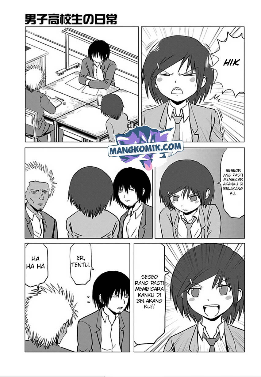 Danshi Koukousei no Nichijou Chapter 90 Bahasa Indonesia