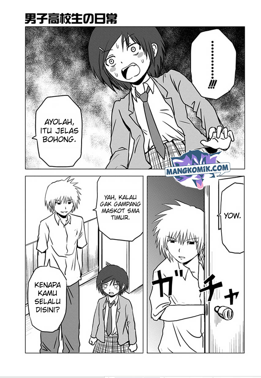 Danshi Koukousei no Nichijou Chapter 90 Bahasa Indonesia