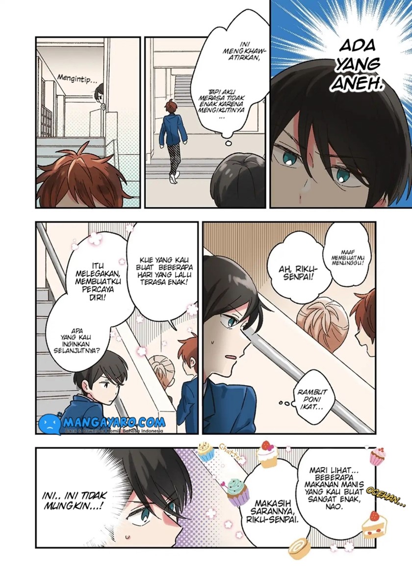 Danshi Koukousei wa Kyou mo Onaka ga Suiteiru chapter 3