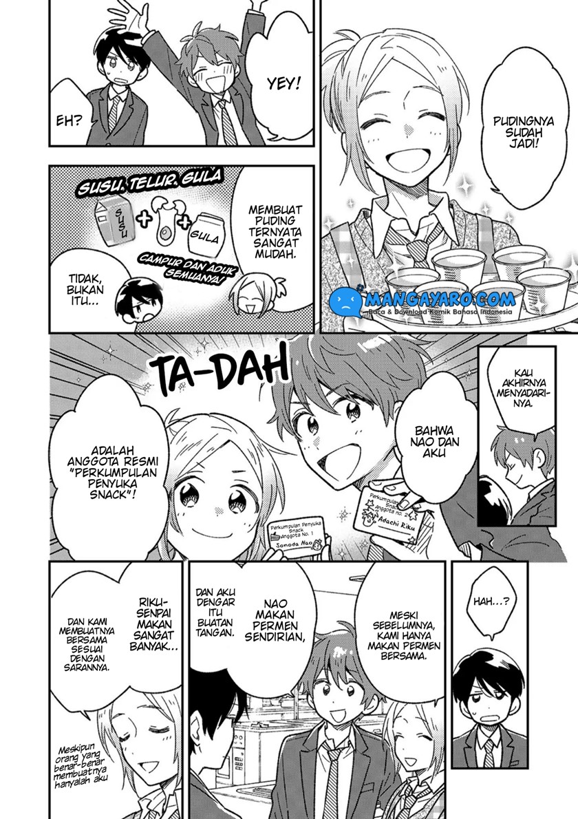 Danshi Koukousei wa Kyou mo Onaka ga Suiteiru chapter 3