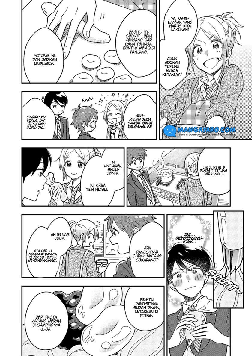 Danshi Koukousei wa Kyou mo Onaka ga Suiteiru chapter 3