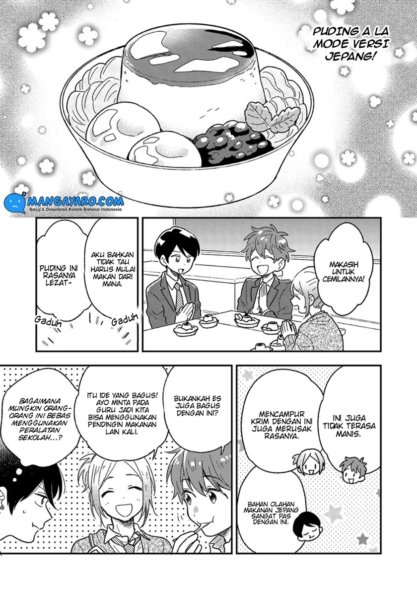 Danshi Koukousei wa Kyou mo Onaka ga Suiteiru chapter 3