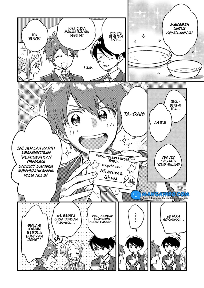 Danshi Koukousei wa Kyou mo Onaka ga Suiteiru chapter 3