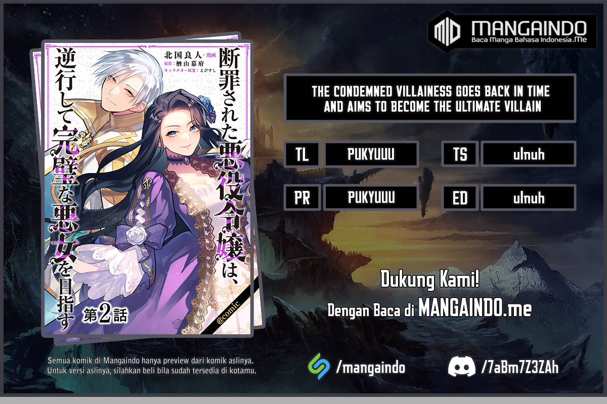 Danzaisareta Akuyaku Reijou wa, Gyakkou shite Kanpeki na Akujo wo Mezasu chapter 2
