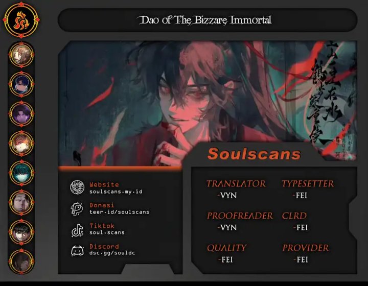 Dao of the Bizarre Immortal chapter 50