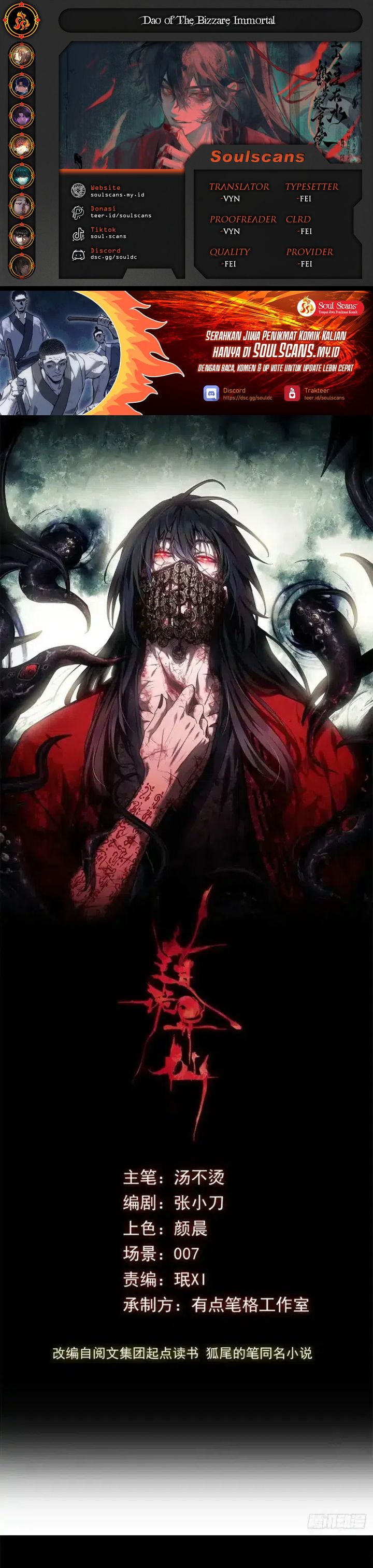 Dao of the Bizarre Immortal Chapter 59 Bahasa Indonesia