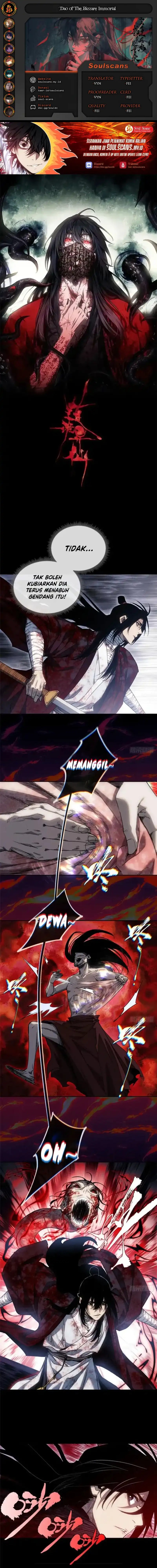 Dao of the Bizarre Immortal chapter 61