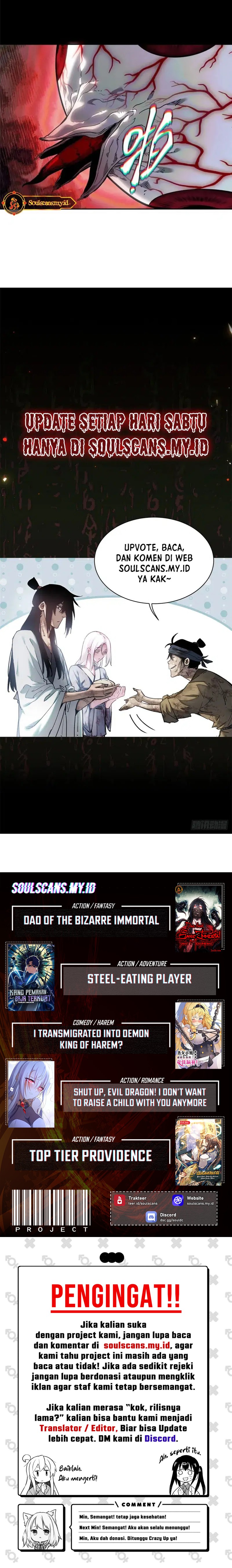 Dao of the Bizarre Immortal Chapter 62 Bahasa Indonesia