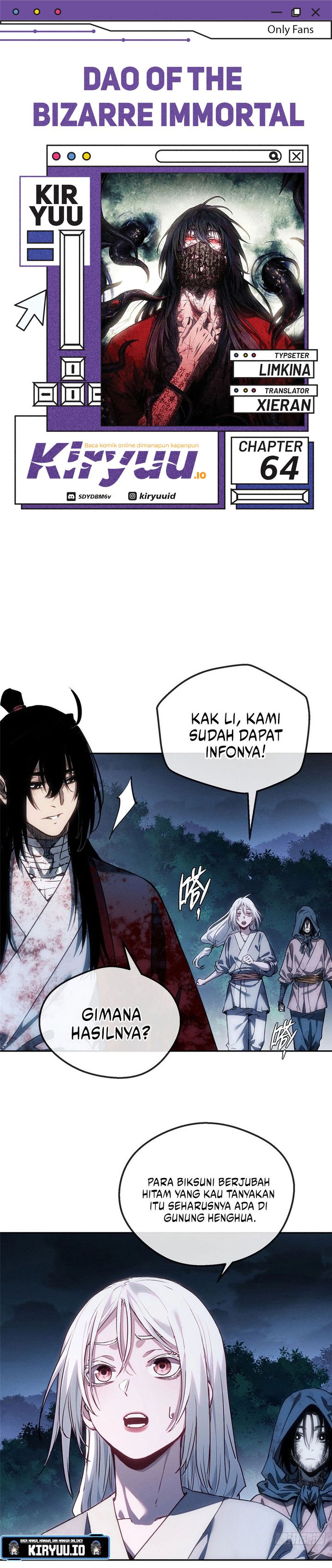 Dao of the Bizarre Immortal Chapter 64 Bahasa Indonesia