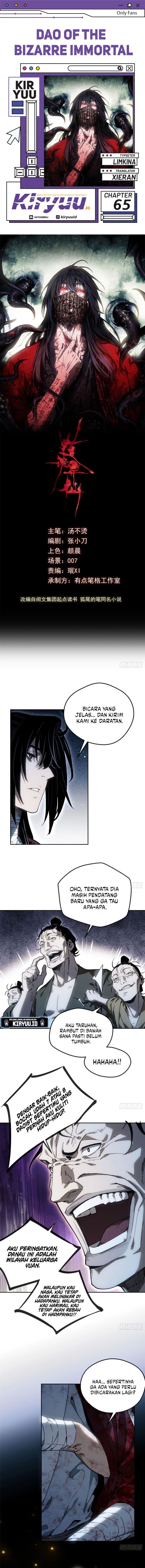 Dao of the Bizarre Immortal Chapter 65 Bahasa Indonesia