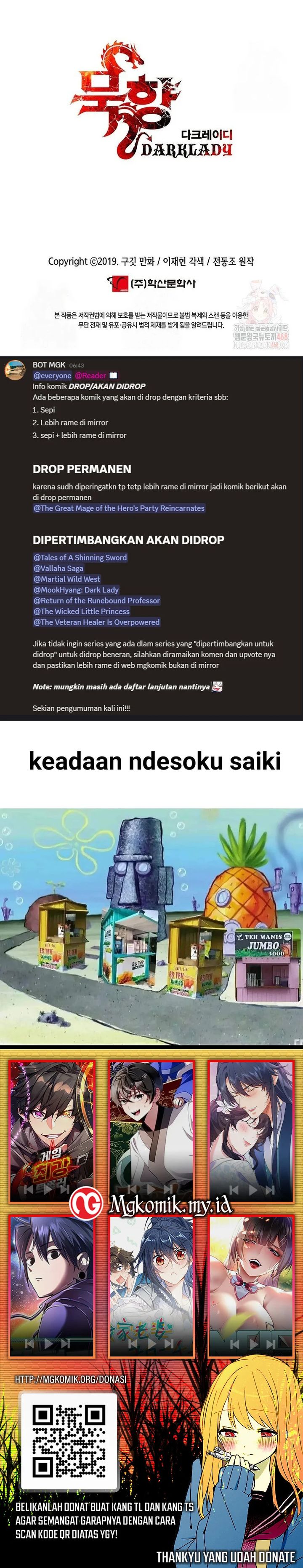 Dark Lady Isekai Chapter 255 Bahasa Indonesia