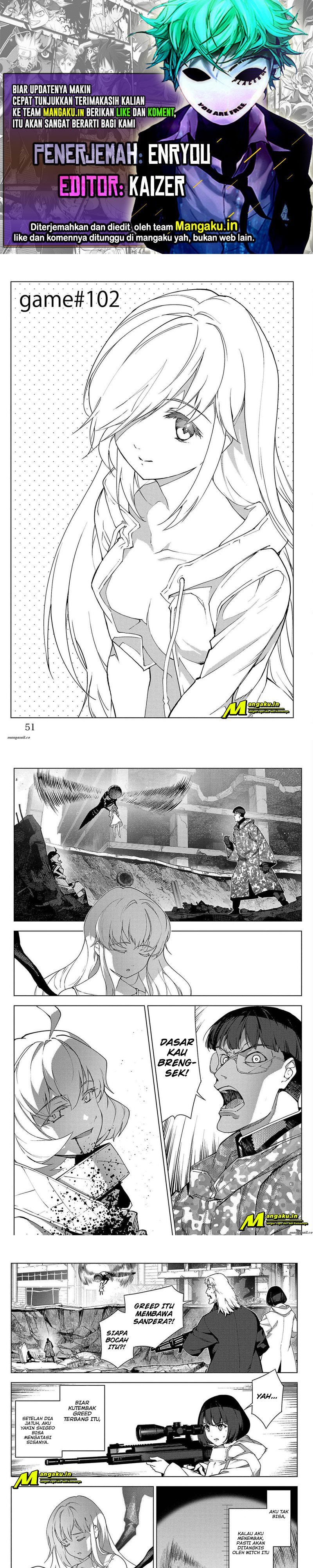 Darwins Game Chapter 102.1 Bahasa Indonesia