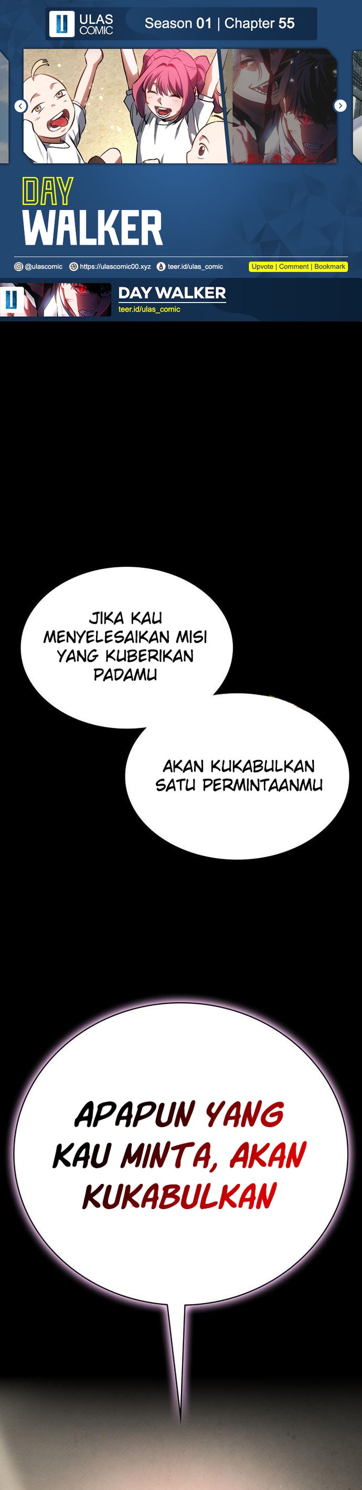 Day Walker Chapter 55 Bahasa Indonesia