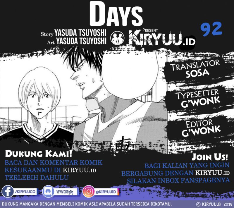 Days Chapter 93 Bahasa Indonesia