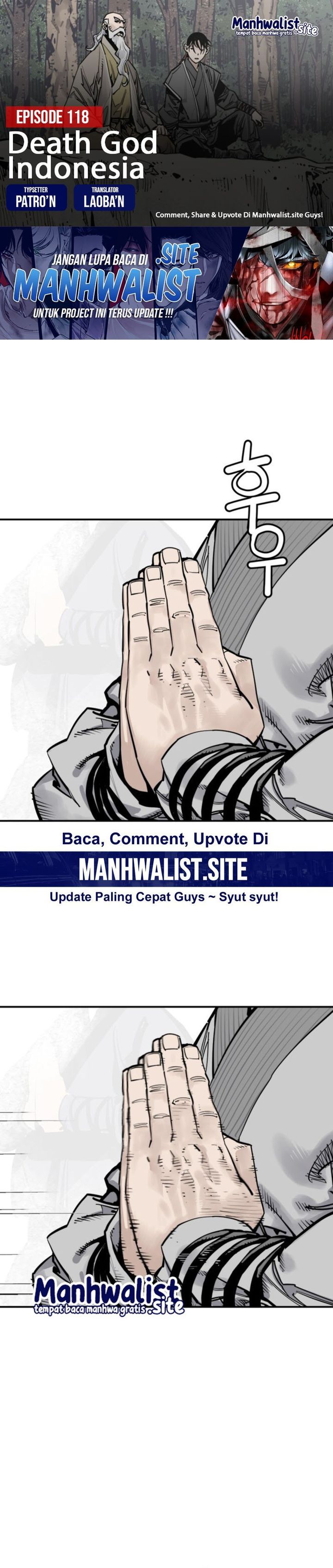 Death God Chapter 118 Bahasa Indonesia