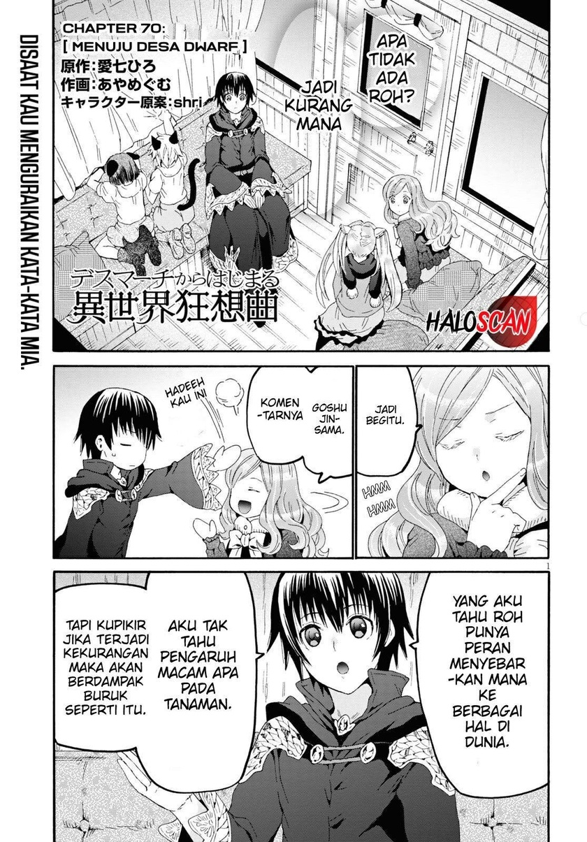Death March Kara Hajimaru Isekai Kyousoukyoku Chapter 70 Bahasa Indonesia