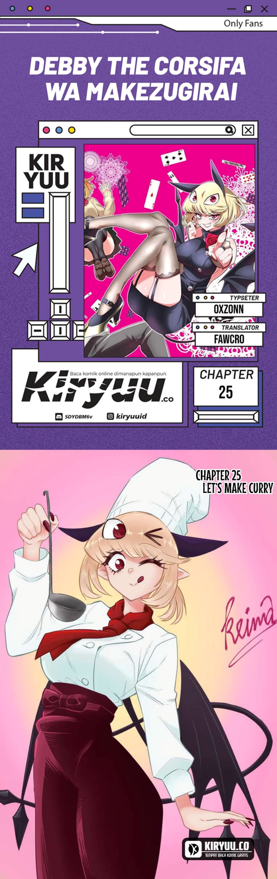 Debby the Corsifa wa Makezugirai Chapter 25 Bahasa Indonesia