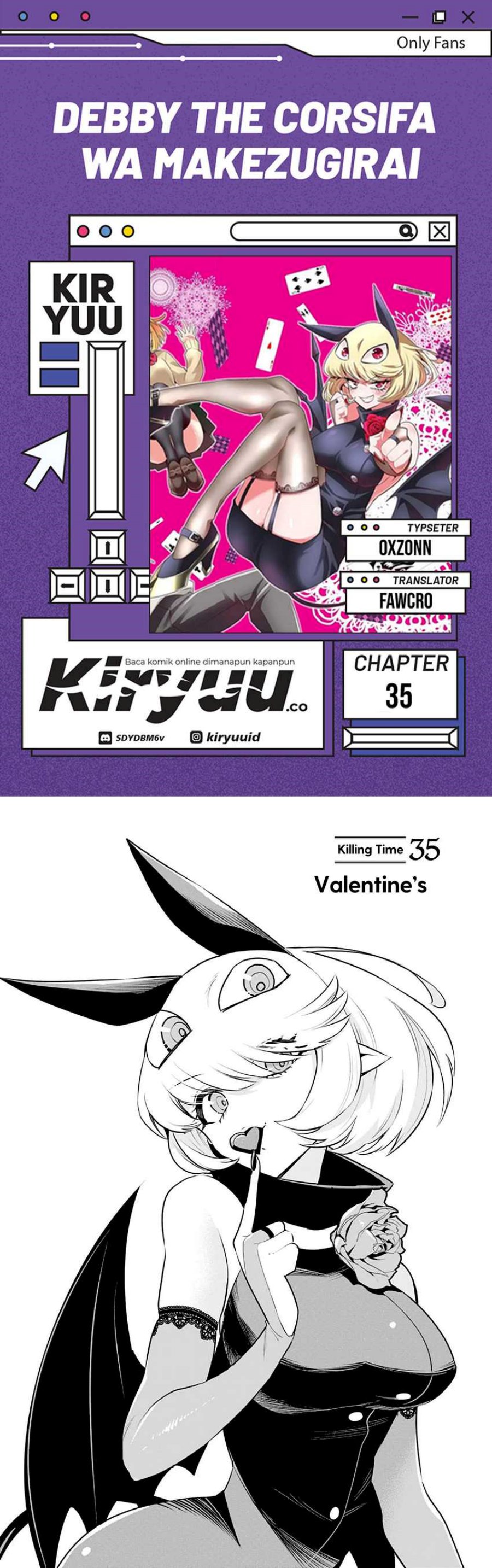Debby the Corsifa wa Makezugirai chapter 35