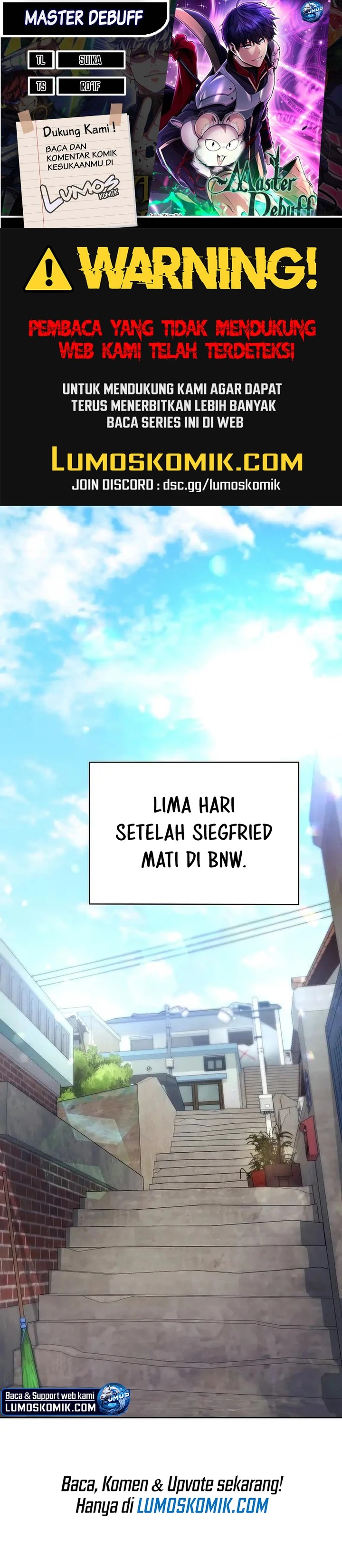Debuff Master Chapter 33 Bahasa Indonesia
