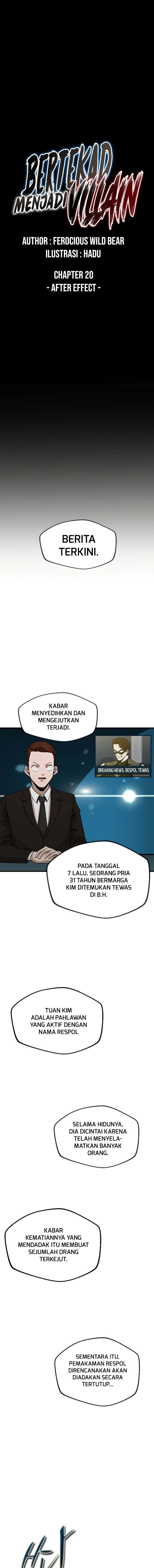 Decide to Be a Villain Chapter 20 Bahasa Indonesia