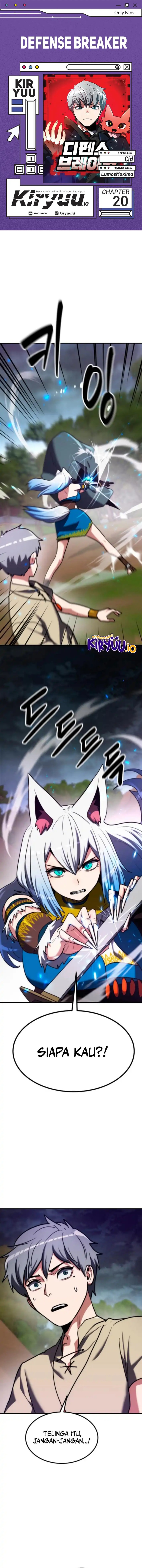 Defense Breaker Chapter 20 Bahasa Indonesia