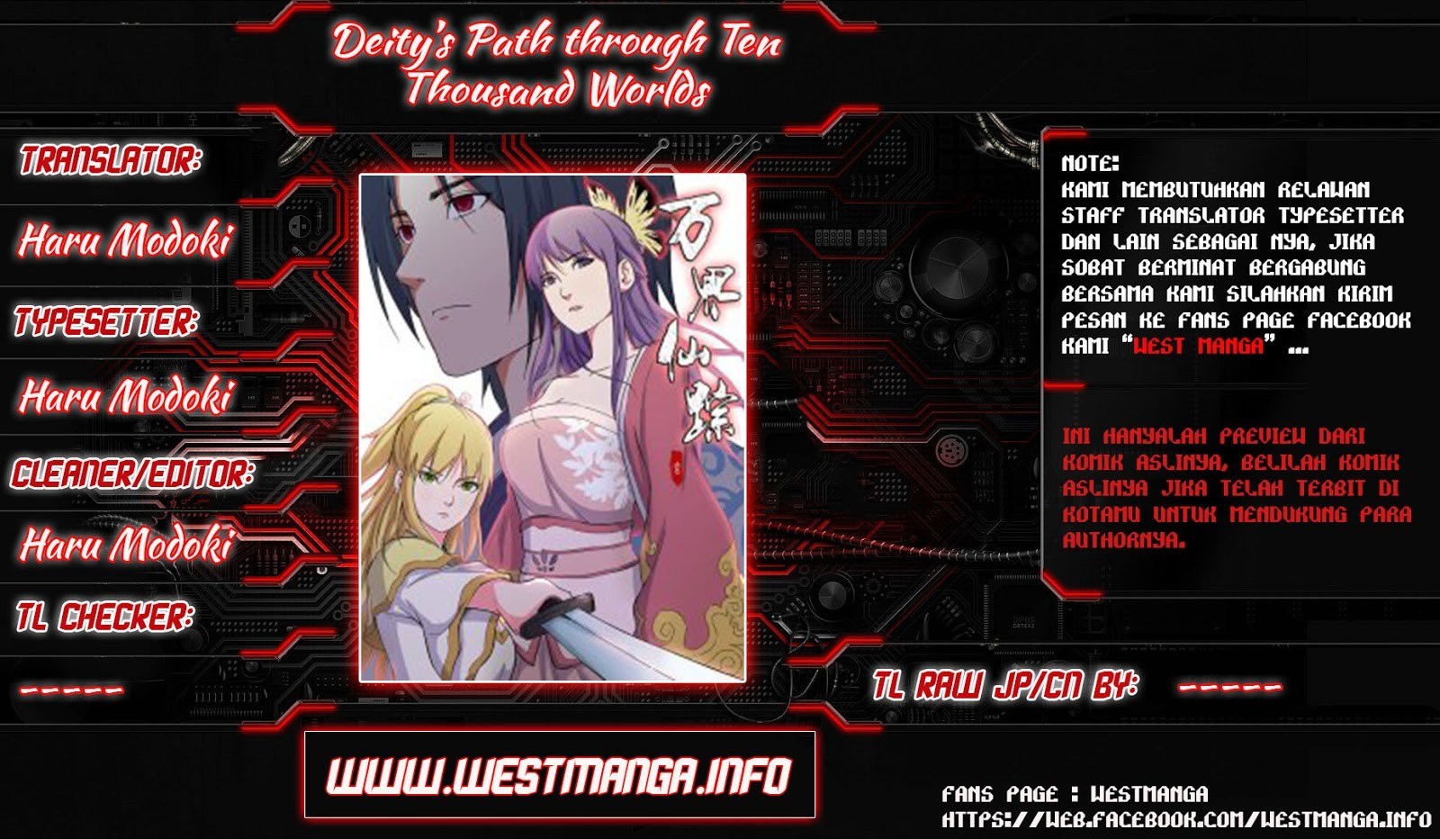 Deity’s Path through Ten Thousand Worlds Chapter 06 Bahasa Indonesia