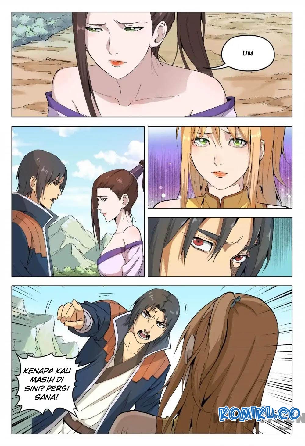 Deity’s Path through Ten Thousand Worlds Chapter 165 Bahasa Indonesia