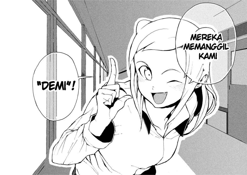 Demi-chan wa Kataritai Chapter 01 Bahasa Indonesia
