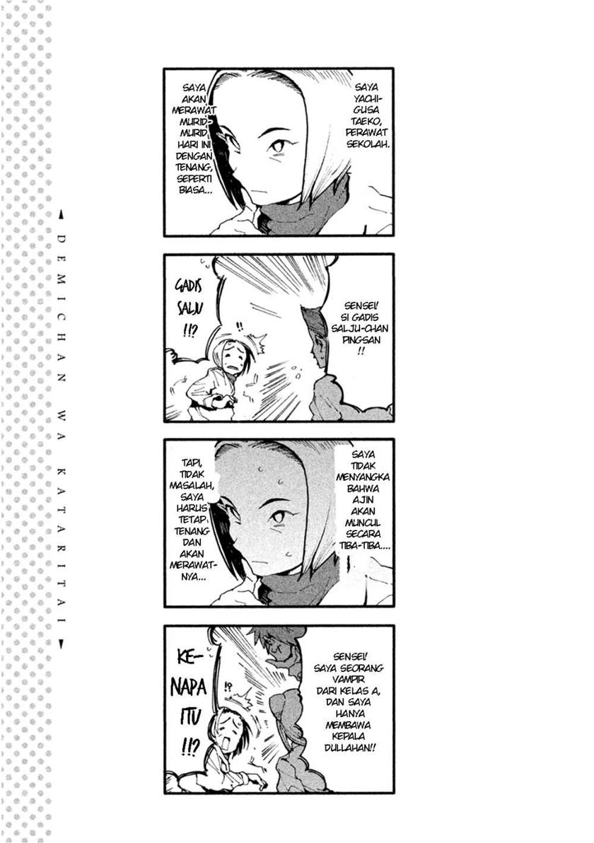 Demi-chan wa Kataritai Chapter 01 Bahasa Indonesia