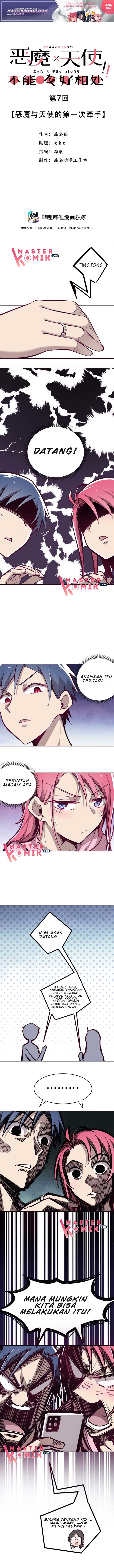 Demon X Angel, Can’t Get Along! Chapter 07 Bahasa Indonesia