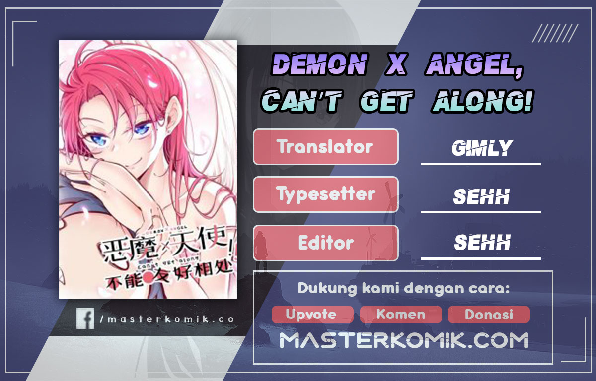 Demon X Angel, Can’t Get Along! Chapter 35 Bahasa Indonesia