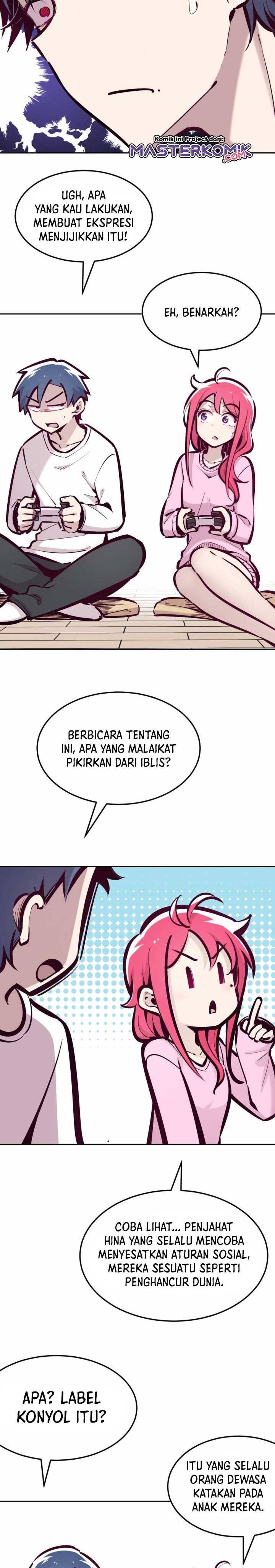 Demon X Angel, Can’t Get Along! Chapter 35 Bahasa Indonesia