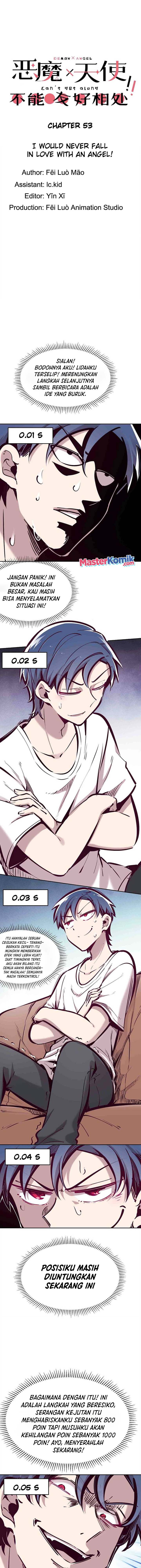 Demon X Angel, Can’t Get Along! Chapter 53 Bahasa Indonesia
