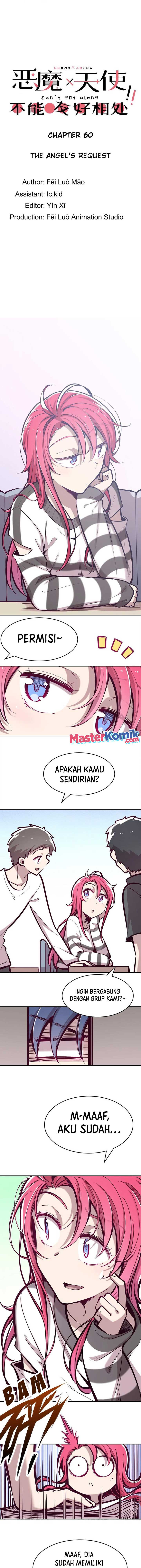 Demon X Angel, Can’t Get Along! Chapter 60 Bahasa Indonesia